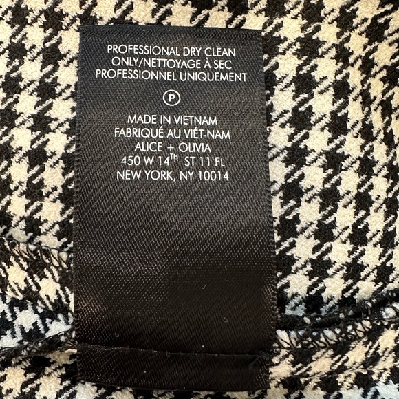 NWT ALICE + OLIVIA by STACEY BENDET Pants Classics size 8 - Picture 8 of 10